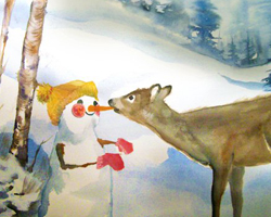 Deer Painting